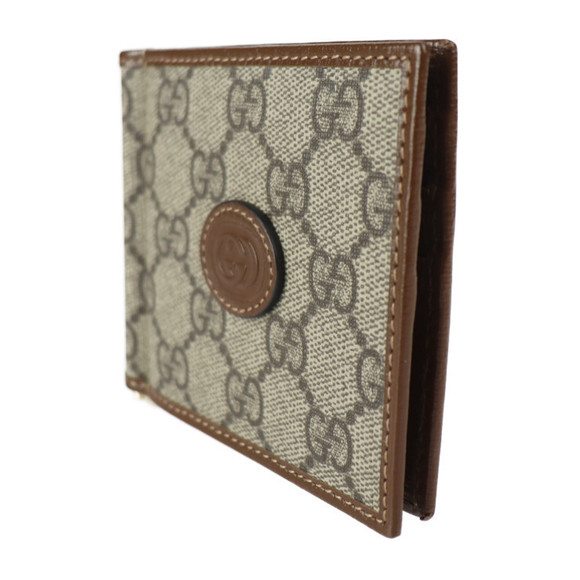 Gucci Wallet Brown Interlocking Tan G - Picture 1 of 9
